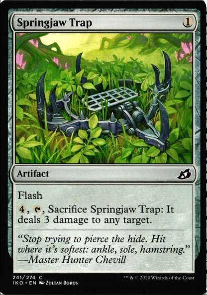 2020 Ikoria: Lair of Behemoths Springjaw Trap