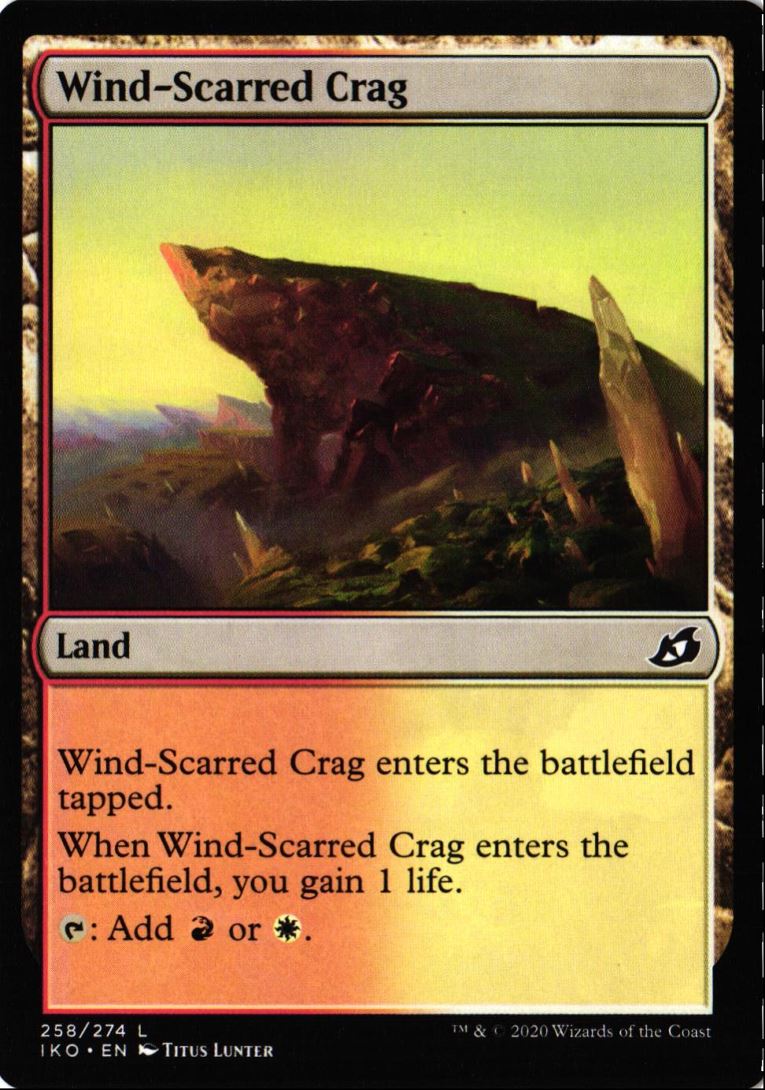 2020 Ikoria: Lair of Behemoths Wind-Scarred Crag