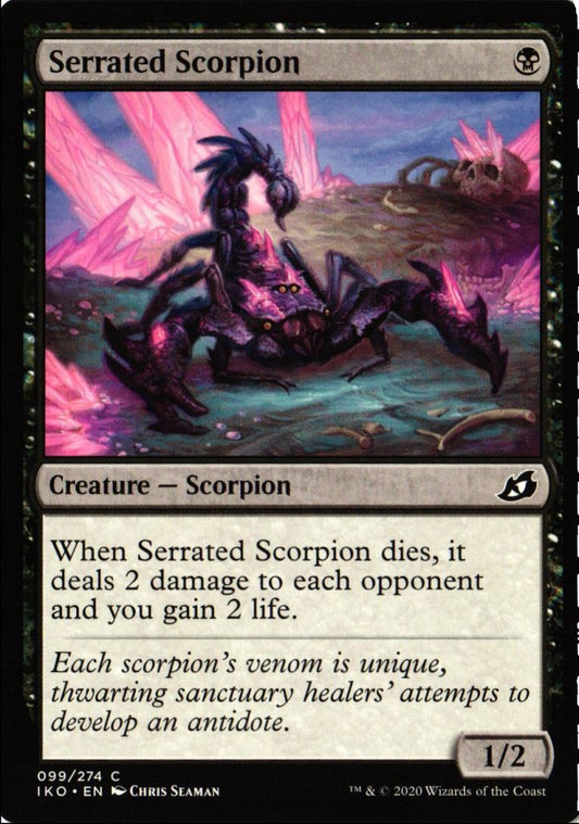2020 Ikoria: Lair of Behemoths Serrated Scorpion