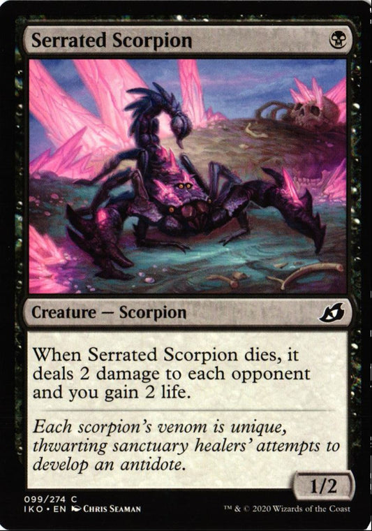 2020 Ikoria: Lair of Behemoths Serrated Scorpion