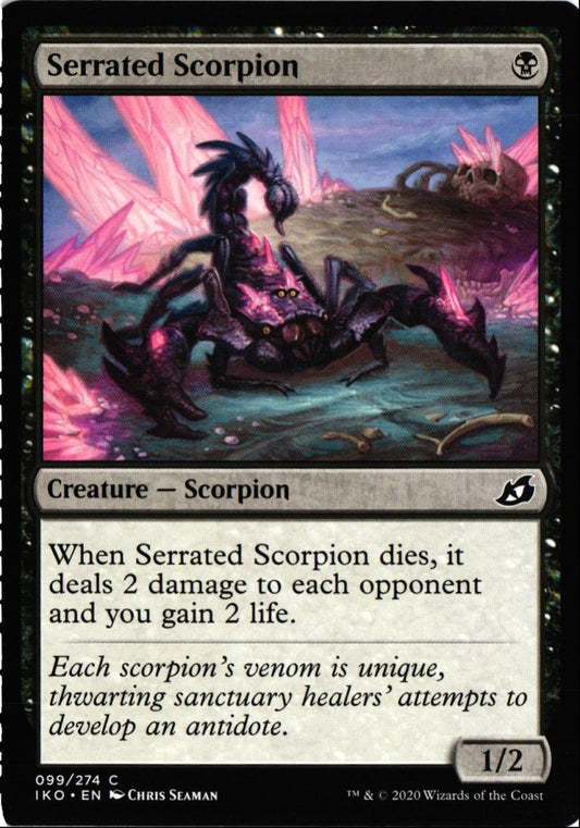 2020 Ikoria: Lair of Behemoths Serrated Scorpion