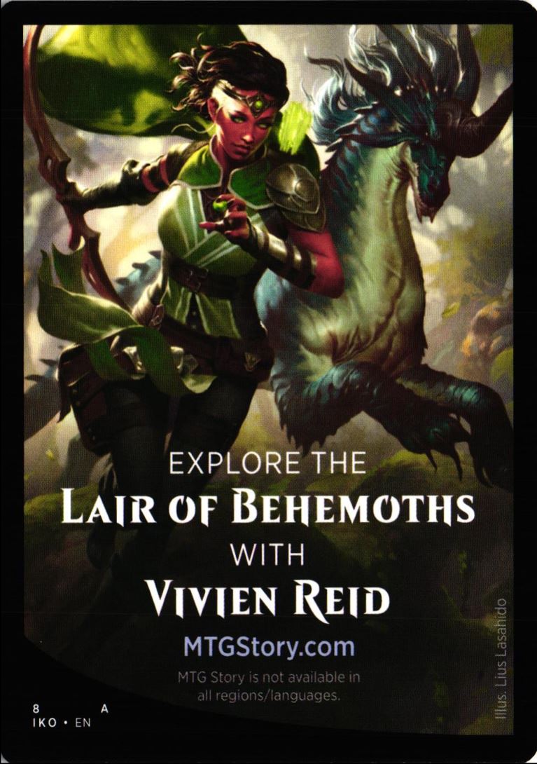 2020 Ikoria: Lair of Behemoths Tokens Human Soldier