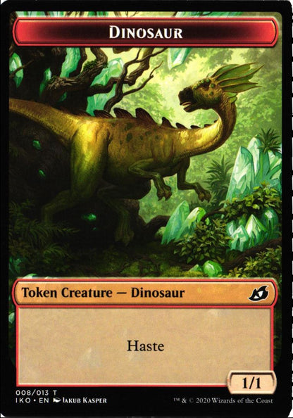 2020 Ikoria: Lair of Behemoths Tokens Dinosaur