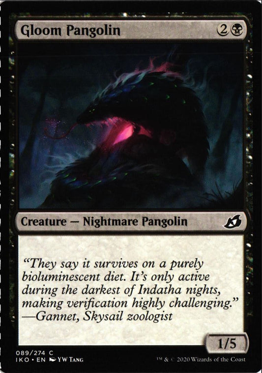 2020 Ikoria: Lair of Behemoths Tokens Gloom Pangolin