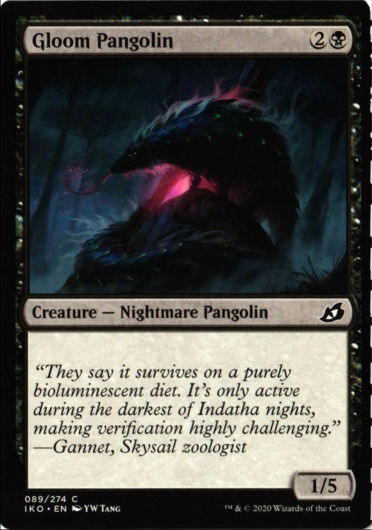 2020 Ikoria: Lair of Behemoths Tokens Gloom Pangolin