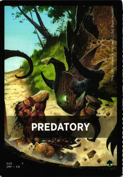 2020 Jumpstart Front Cards Predatory