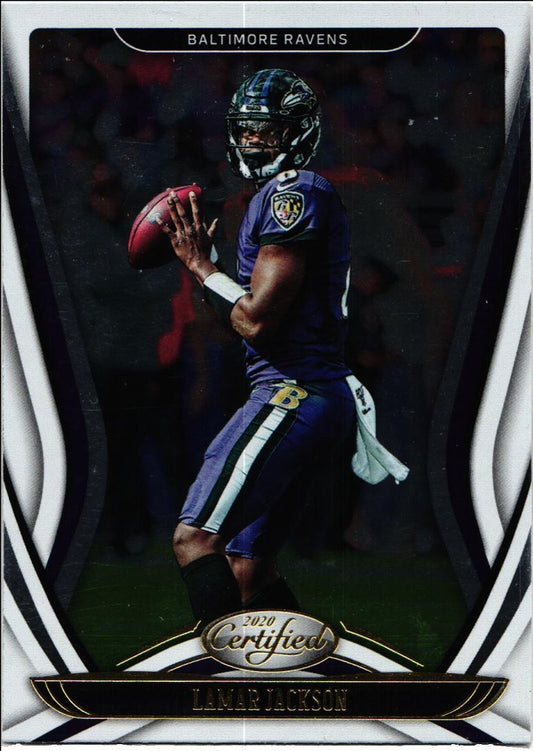 2020 Panini Certified Baltimore Ravens Logo