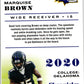 2020 Panini Chronicles Pink Marquise Brown