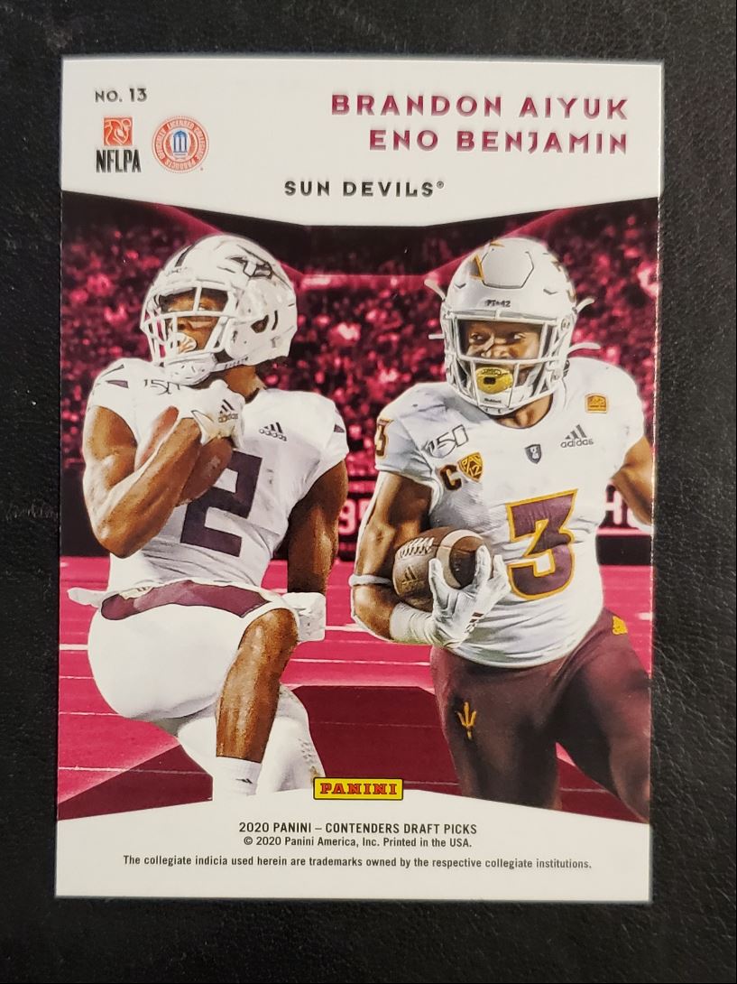 2020 Panini Contenders Draft Picks Brandon Aiyuk