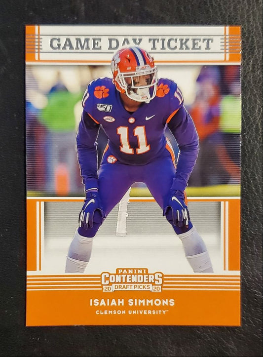 2020 Panini Contenders Draft Picks Isaiah Simmons