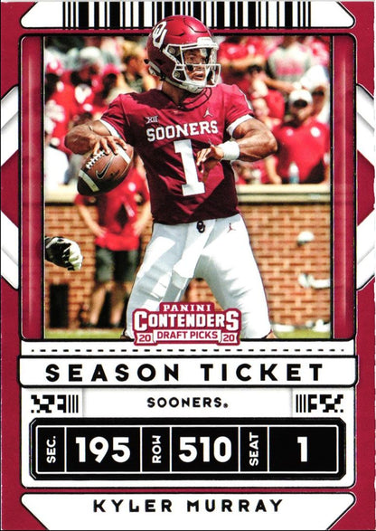 2020 Panini Contenders Draft Picks Kyler Murray