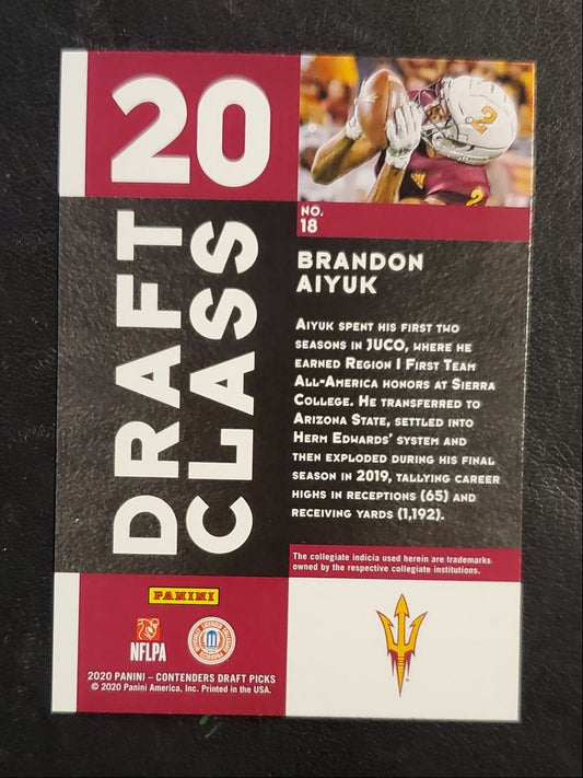 2020 Panini Contenders Draft Picks Draft Class Michael Pittman Jr.