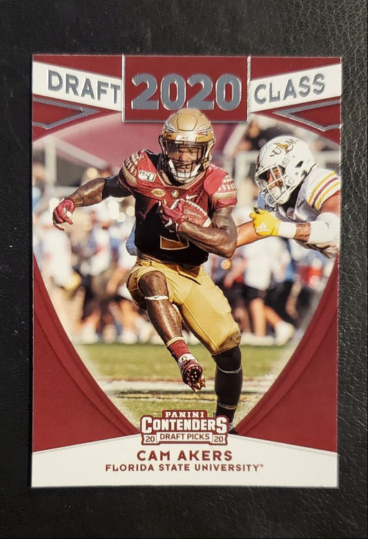 2020 Panini Contenders Draft Picks Draft Class Cam Akers