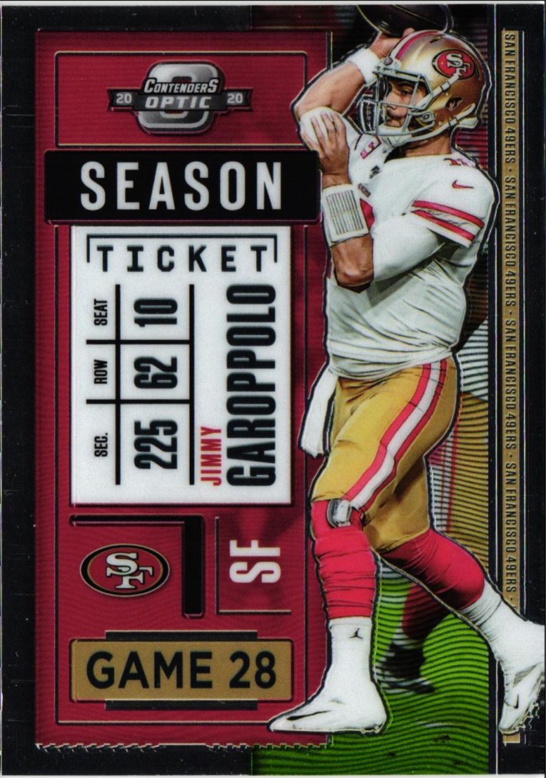 2020 Panini Contenders Optic Kirk Cousins