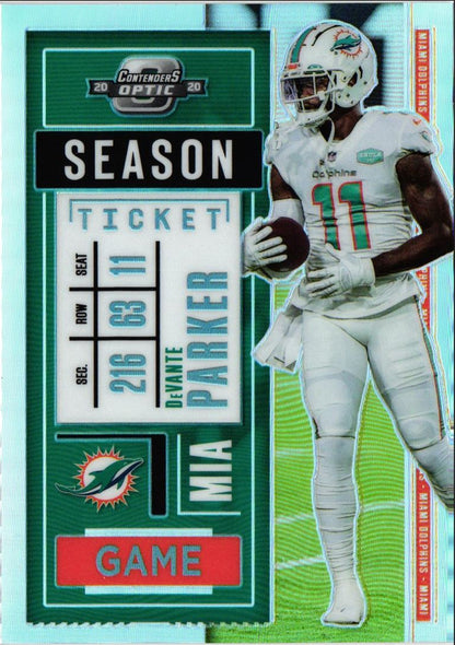 2020 Panini Contenders Optic Silver Panini Prizm Devante Parker