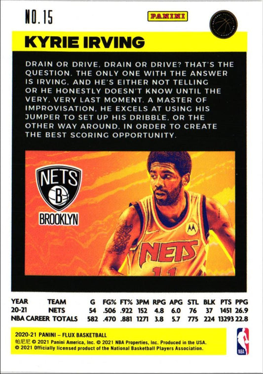 2020 Panini Flux Kyrie Irving