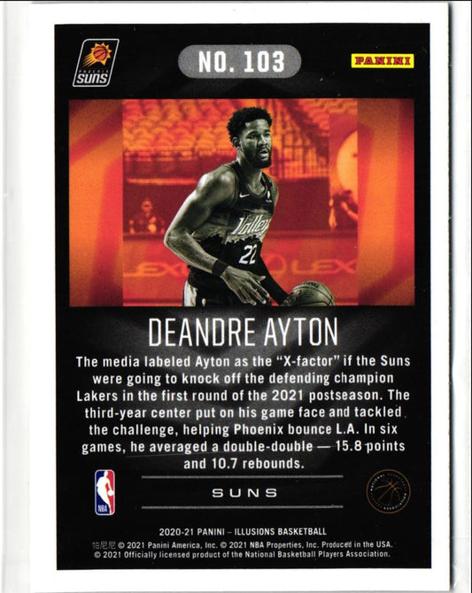 2020 Panini Illusions Deandre Ayton