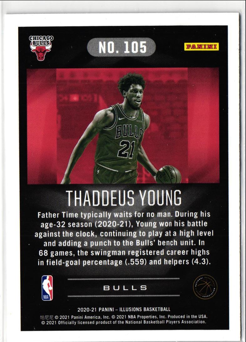 2020 Panini Illusions Thaddeus Young