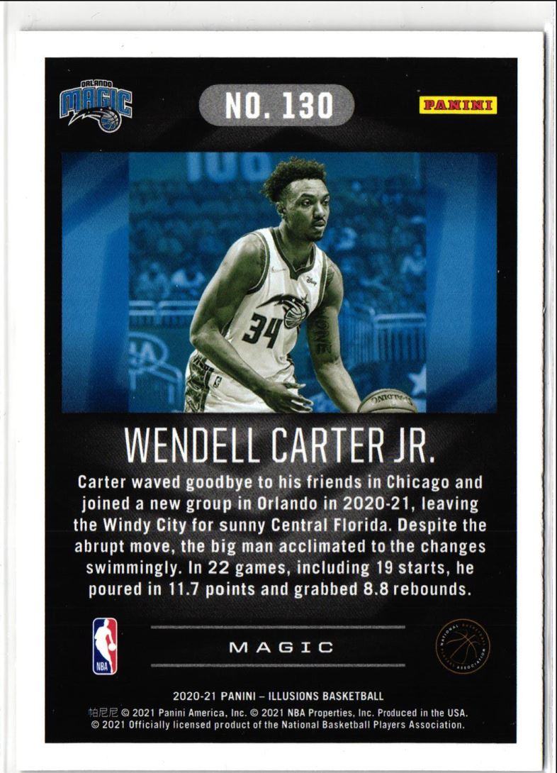 2020 Panini Illusions Wendell Carter Jr.