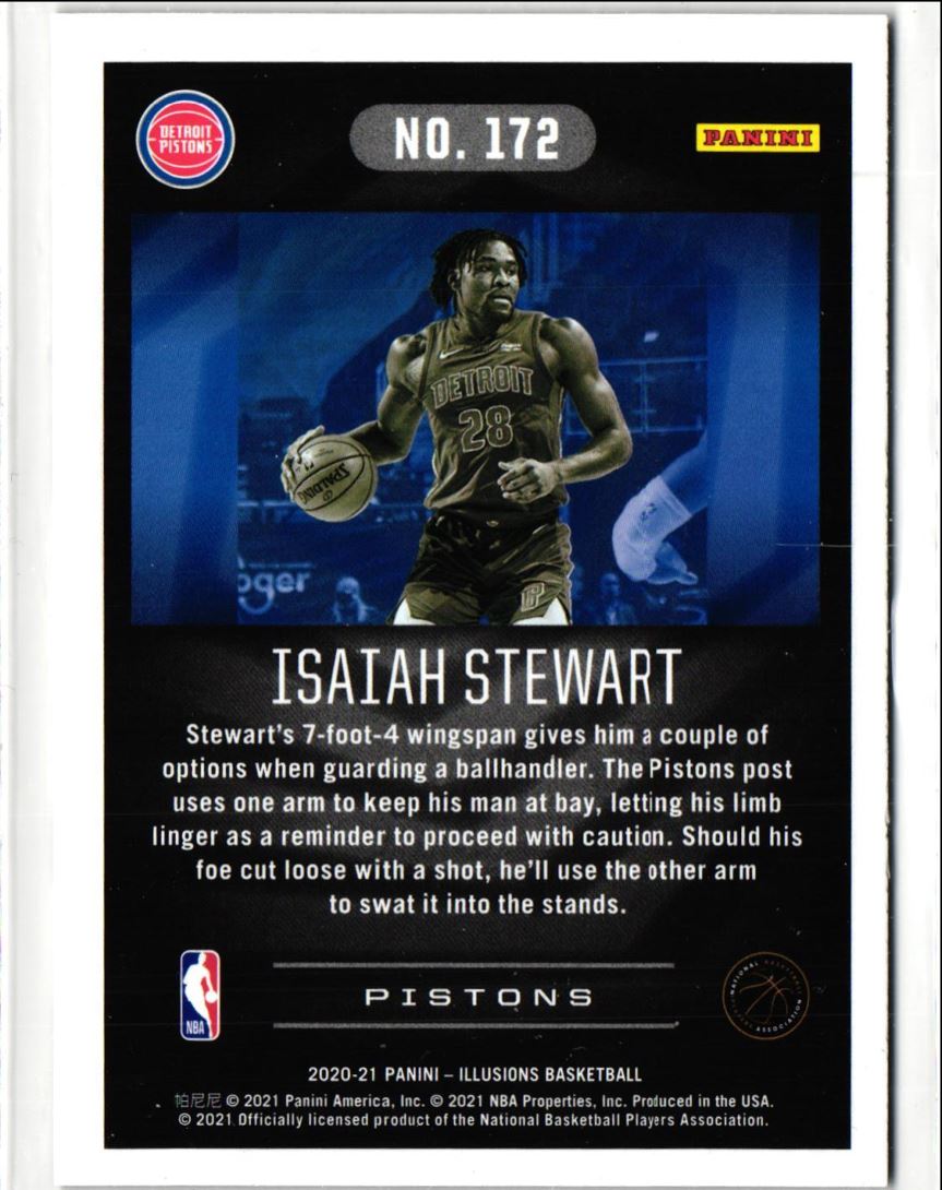 2020 Panini Illusions Isaiah Stewart