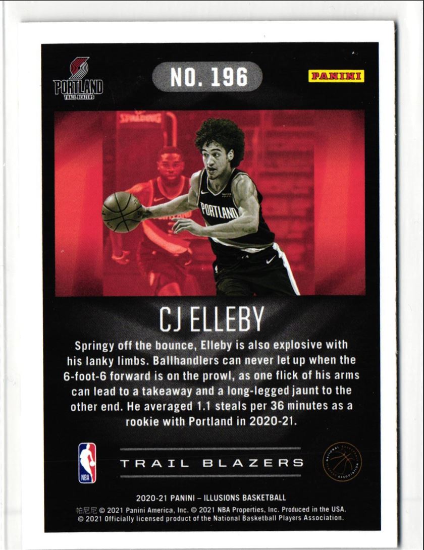 2020 Panini Illusions CJ Elleby