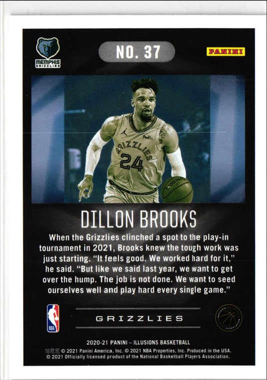 2020 Panini Illusions Dillon Brooks