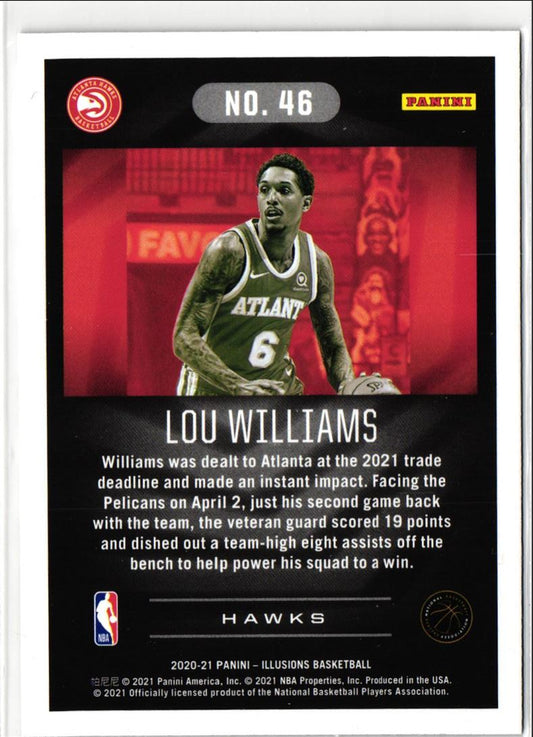 2020 Panini Illusions Lou Williams