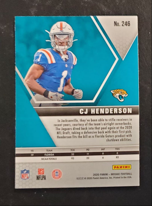 2020 Panini Mosaic CJ Henderson