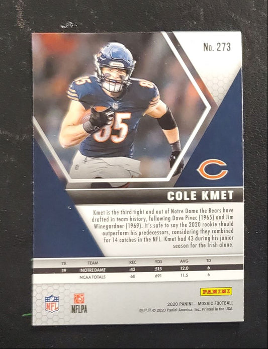 2020 Panini Mosaic Cole Kmet