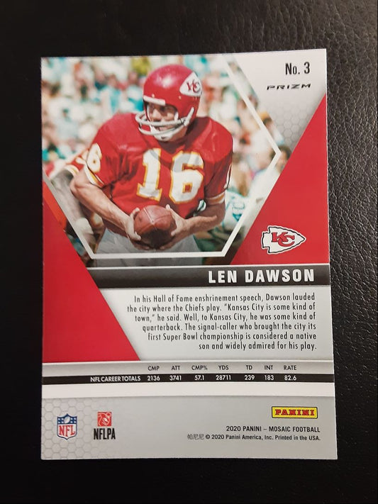 2020 Panini Mosaic Len Dawson