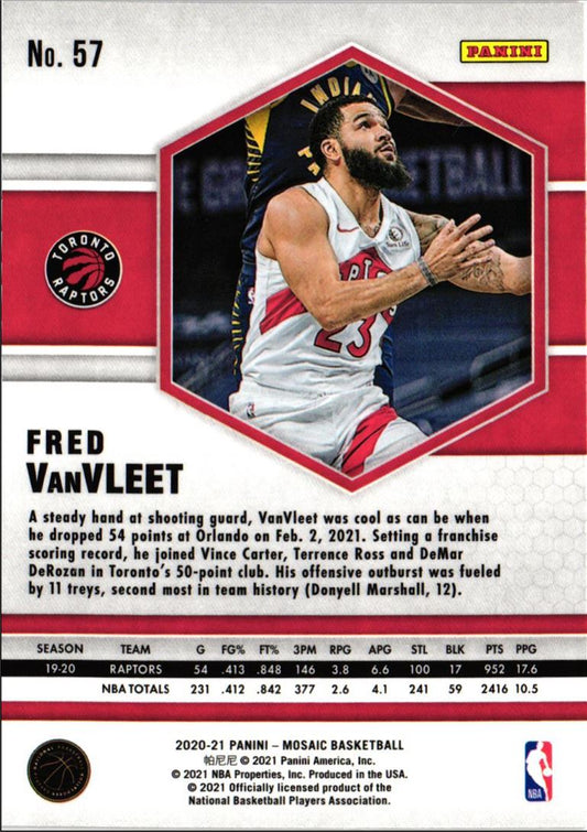 2020 Panini Mosaic Fred VanVleet