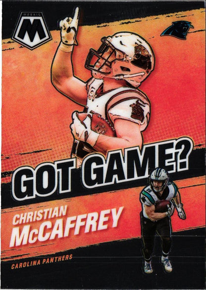 2020 Panini Mosaic Got Game Christian McCaffrey