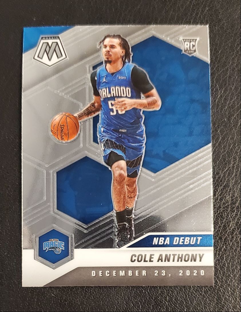 2020 Panini Mosaic NBA Debut Cole Anthony