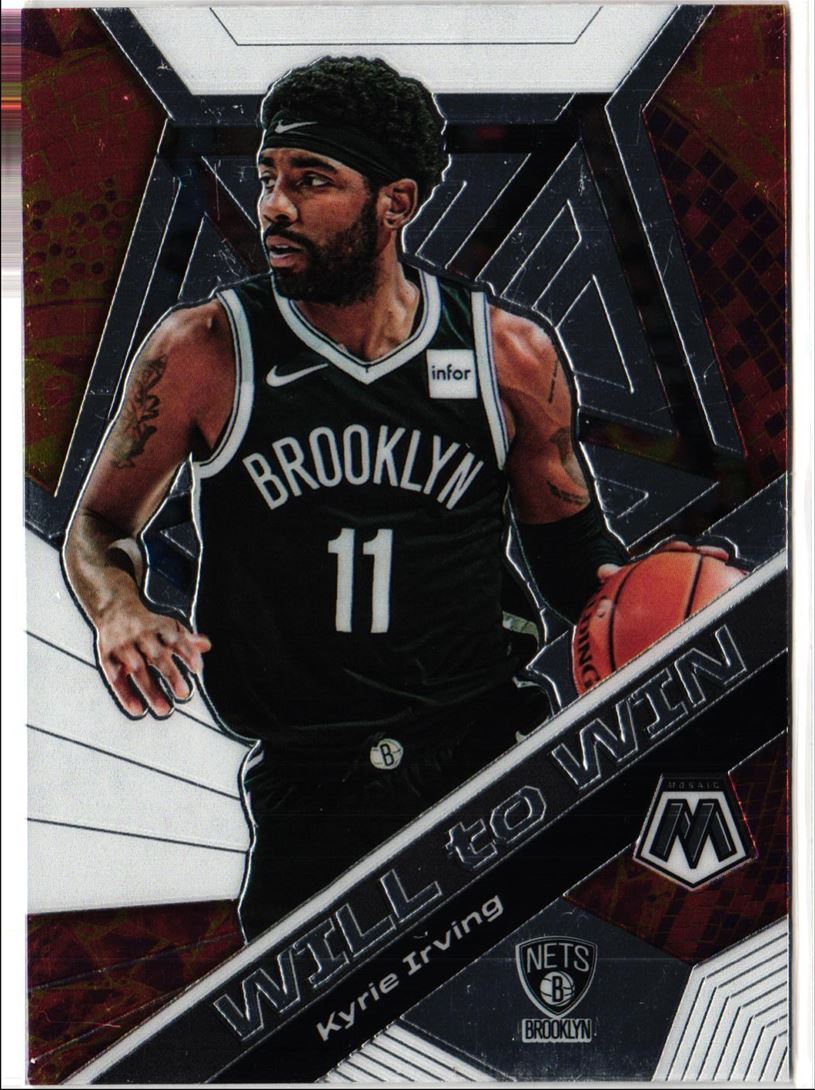 2020 Panini Mosaic Will to Win Kyrie Irving