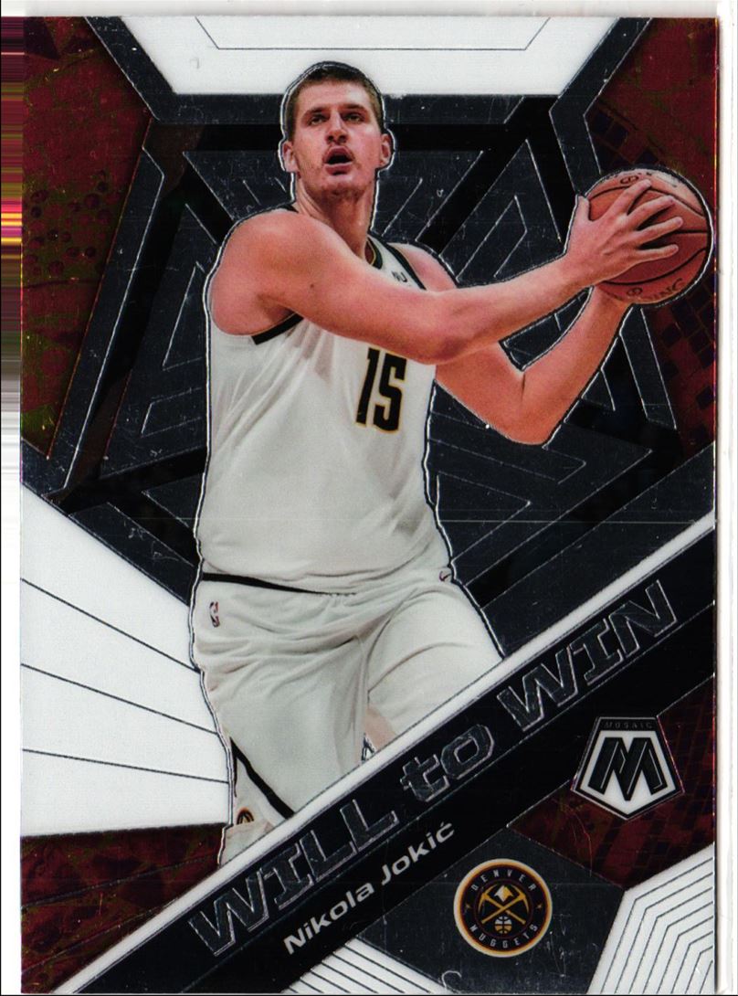 2020 Panini Mosaic Will to Win Nikola Jokic