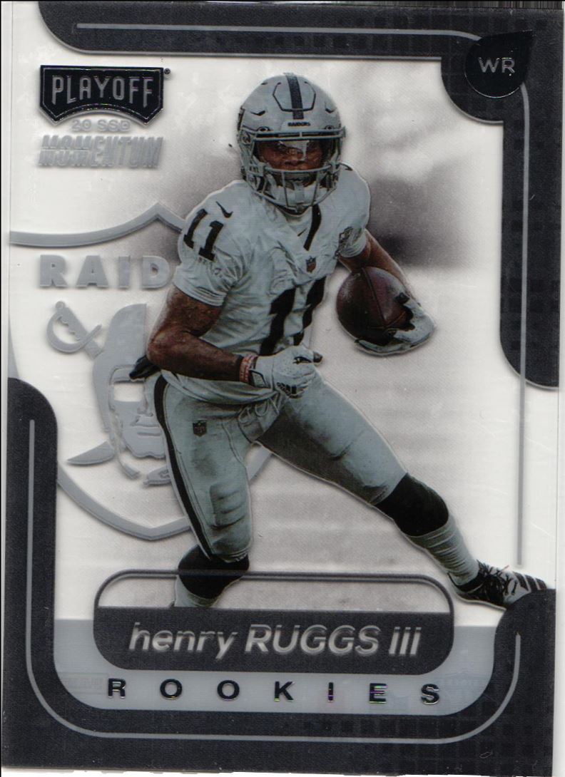 2020 Panini Playoff Momentum Rookies Henry Ruggs III