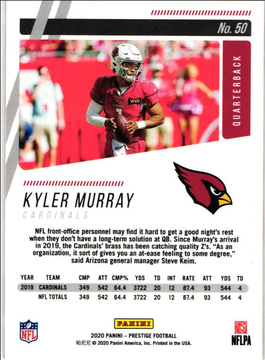 2020 Panini Prestige Xtra Points Blue Kyler Murray