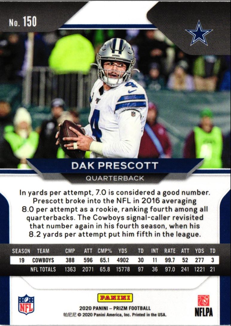 2020 Panini Prizm Dak Prescott