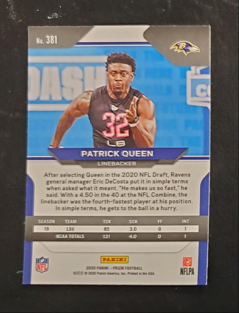 2020 Panini Prizm Patrick Queen