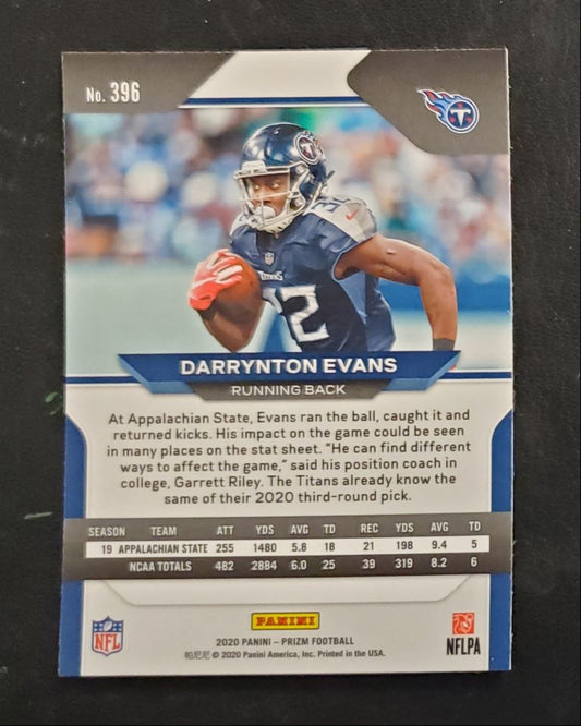 2020 Panini Prizm Darrynton Evans