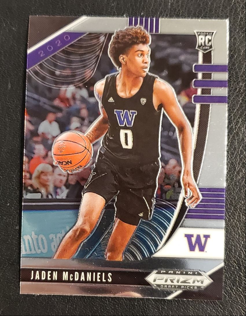 2020 Panini Prizm Draft Picks Collegiate Jaden McDaniels