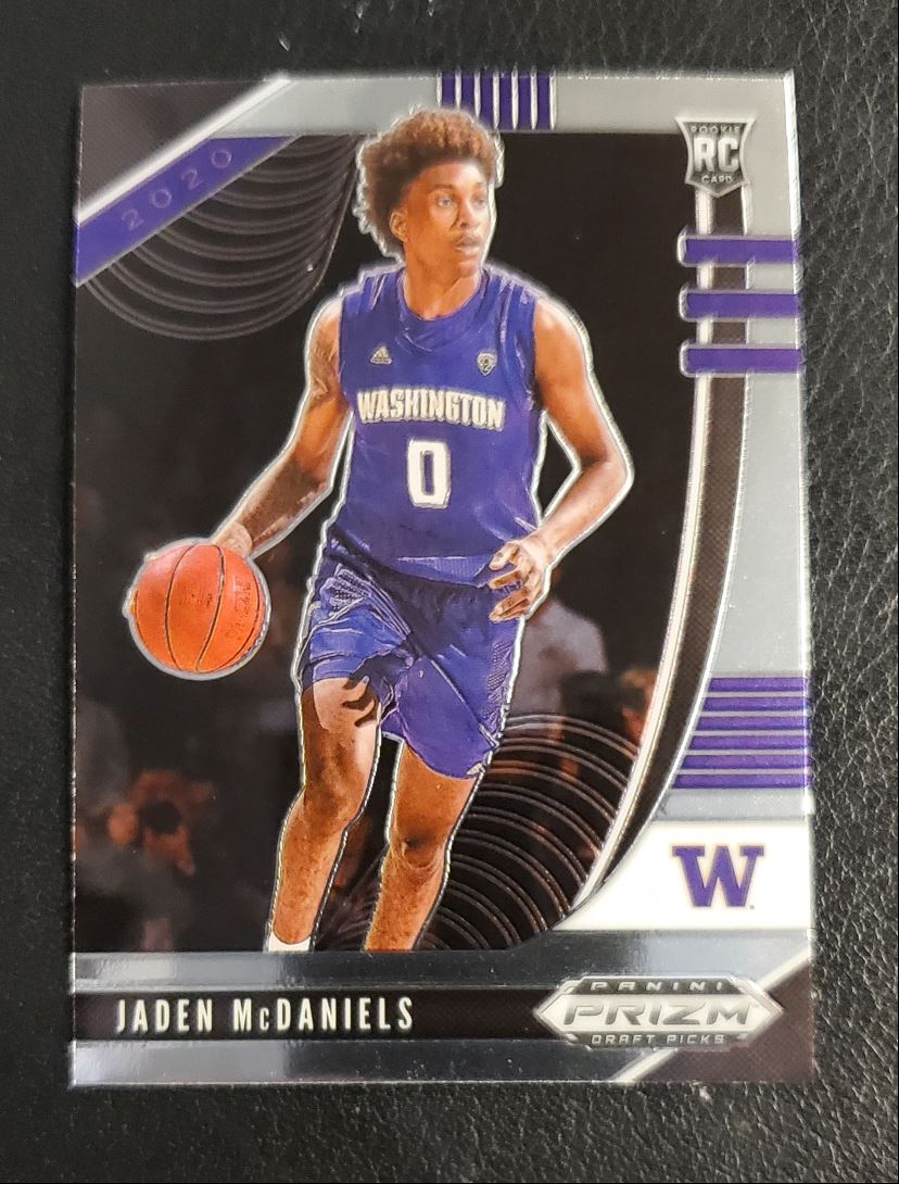 2020 Panini Prizm Draft Picks Collegiate Jaden McDaniels