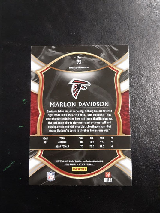 2020 Panini Select Marlon Davidson