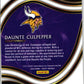 2020 Panini Select Field Level Daunte Culpepper