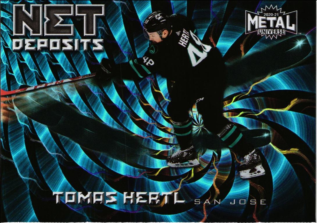 2020 Skybox Metal Universe Net Deposits Tomas Hertl