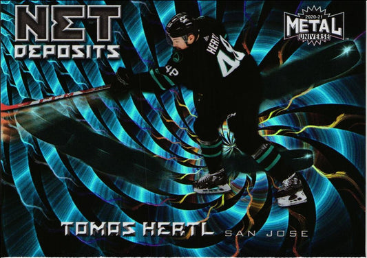 2020 Skybox Metal Universe Net Deposits Tomas Hertl