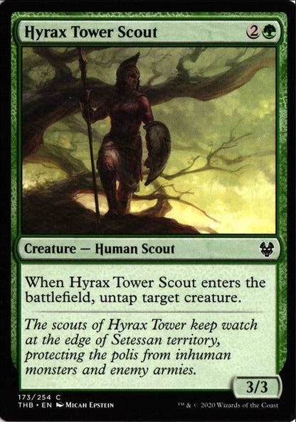 2020 Theros Beyond Death Hyrax Tower Scout