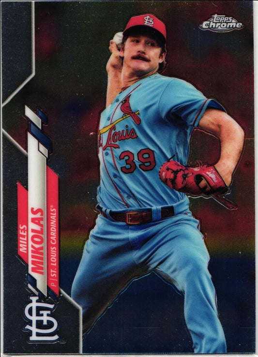 2020 Topps Chrome Miles Mikolas