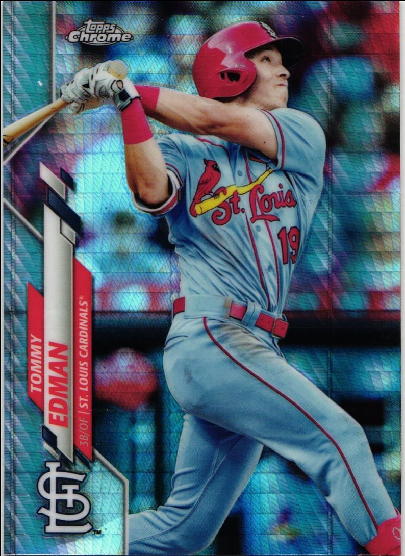 2020 Topps Chrome Tommy Edman