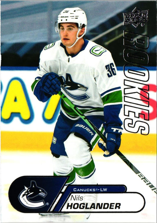 2020 Upper Deck NHL Star Rookies Box Set Nils Hoglander